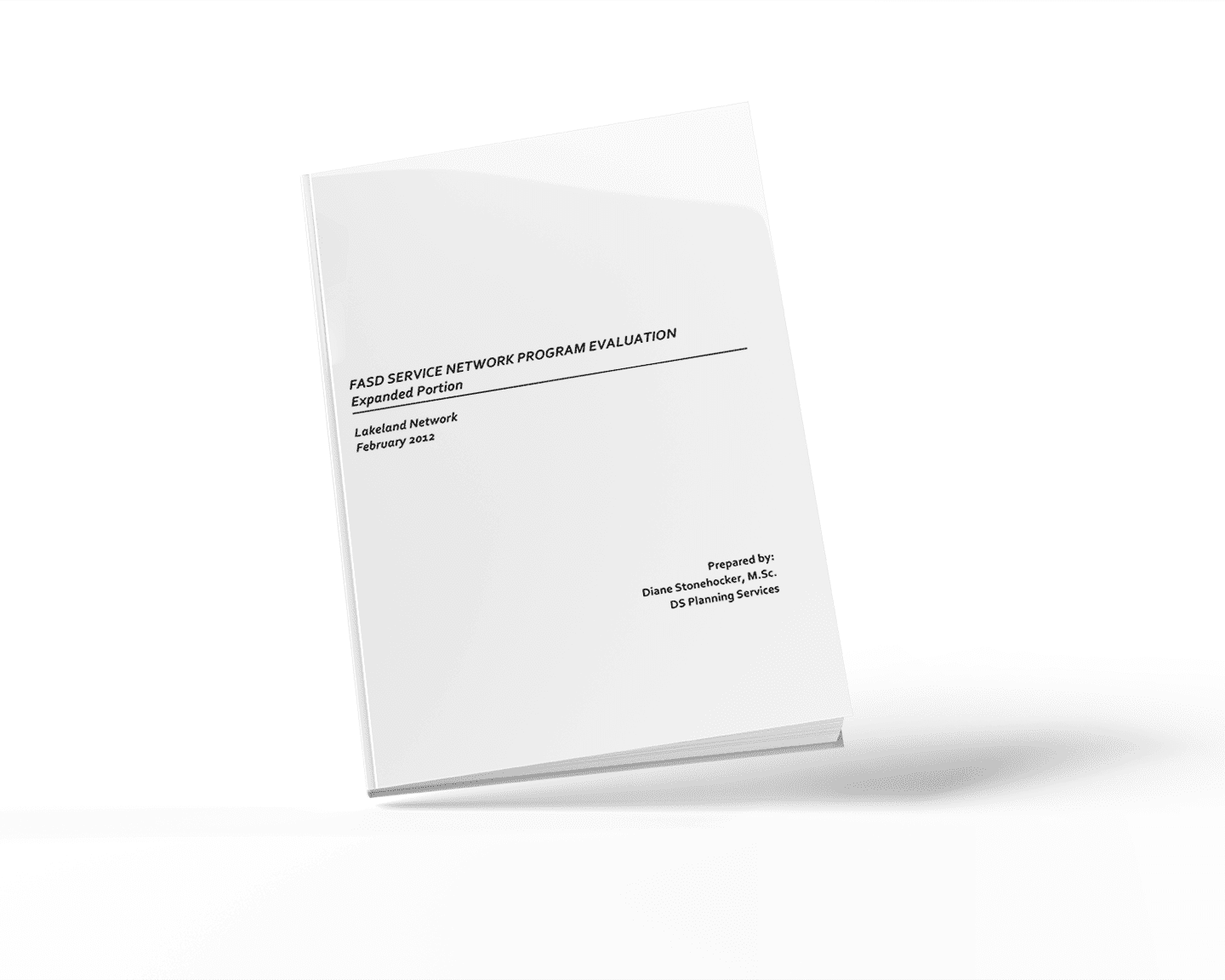 LCFASD-Service-Network-Program-Evaluation--cover