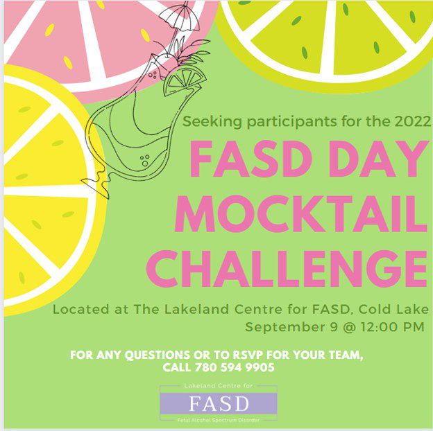 mocktail challenge poster